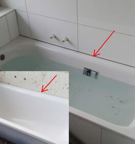 Fehlerhafter Fensterbankanschluss