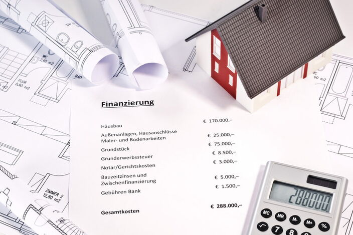 Hausgrundrisse mit Finanzierungsplan