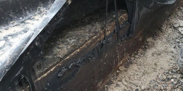 Leckage in der Unterspannbahn